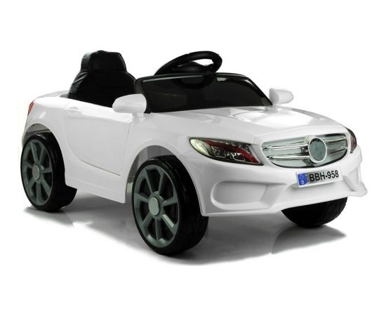Lean Cars BBH958 White - Electric Ride On Car