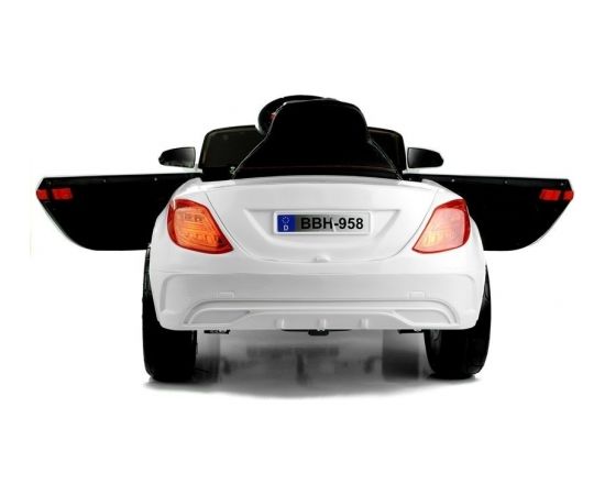 Lean Cars BBH958 White - Electric Ride On Car