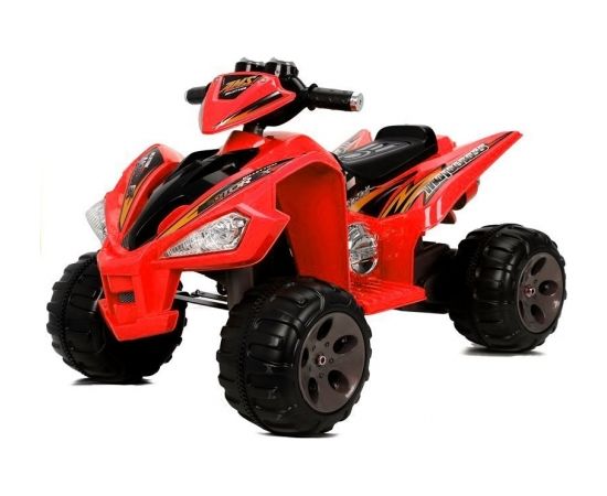 Lean Cars Medium Quad Red - Electric Ride On Vehicle