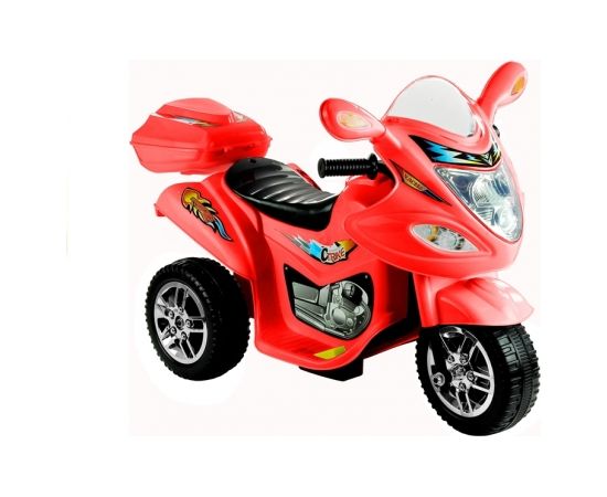 Lean Cars BJX-88 Red - Electric Ride On Motorcycle Bērnu elektriskie motocikli un kvadracikli 