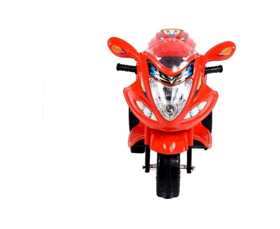 Lean Cars BJX-88 Red - Electric Ride On Motorcycle Bērnu elektriskie motocikli un kvadracikli 