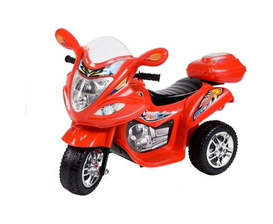 Lean Cars BJX-88 Red - Electric Ride On Motorcycle Bērnu elektriskie motocikli un kvadracikli 