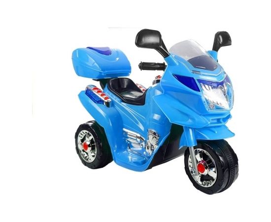 Lean Cars HC8051 Blue - Electric Ride On Motorcycle Bērnu elektriskie motocikli un kvadracikli 