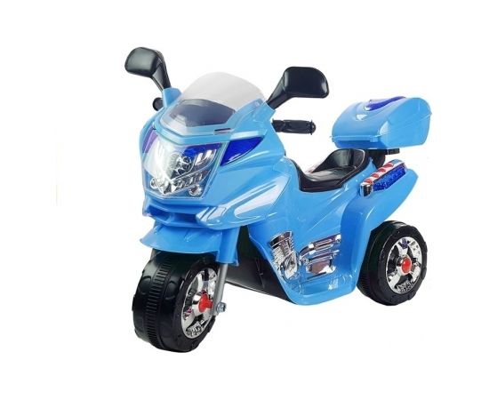 Lean Cars HC8051 Blue - Electric Ride On Motorcycle