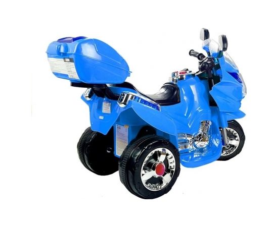 Lean Cars HC8051 Blue - Electric Ride On Motorcycle Bērnu elektriskie motocikli un kvadracikli 