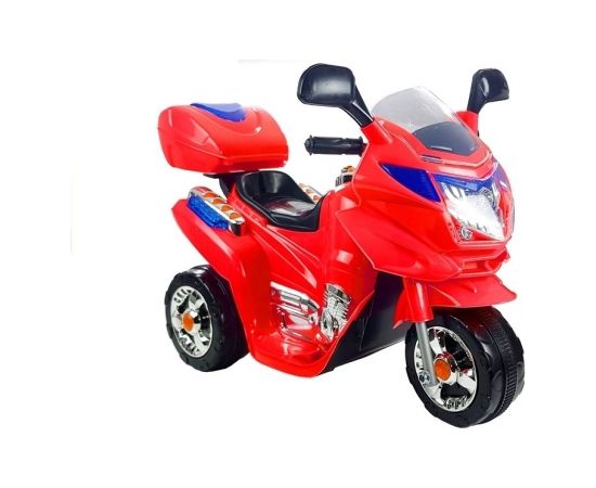 Lean Cars HC8051 Red - Electric Ride On Motorcycle