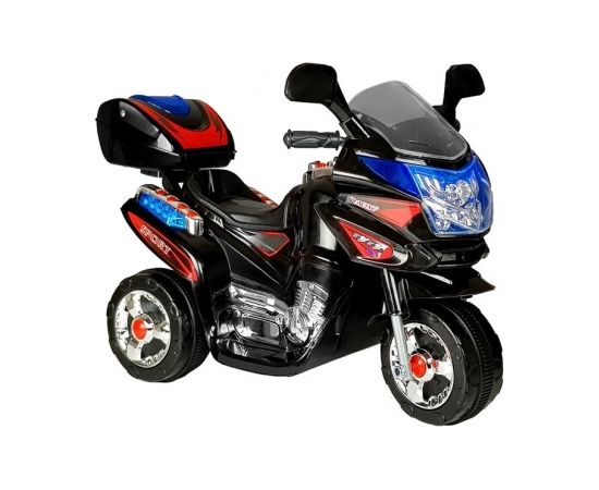 Lean Cars HC8051 Black - Electric Ride On Motorcycle