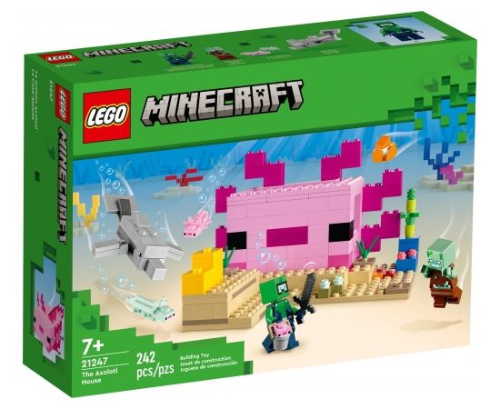 LEGO Minecraft Dom aksolotla (21247)