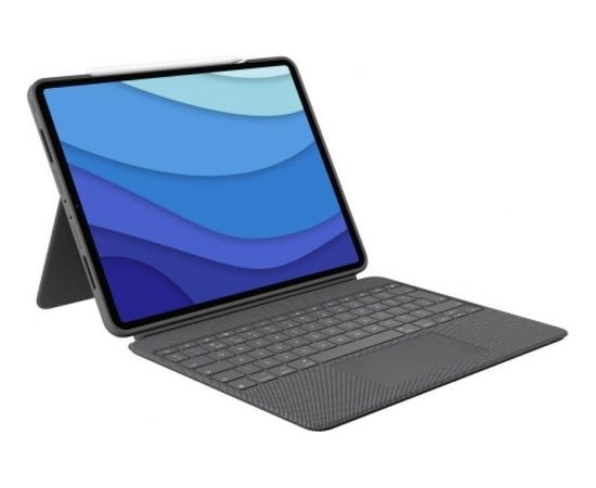 Logitech Combo Touch for iPad Pro 12.9-inch (5th and 6th gen) - GREY - UK (920-010214)