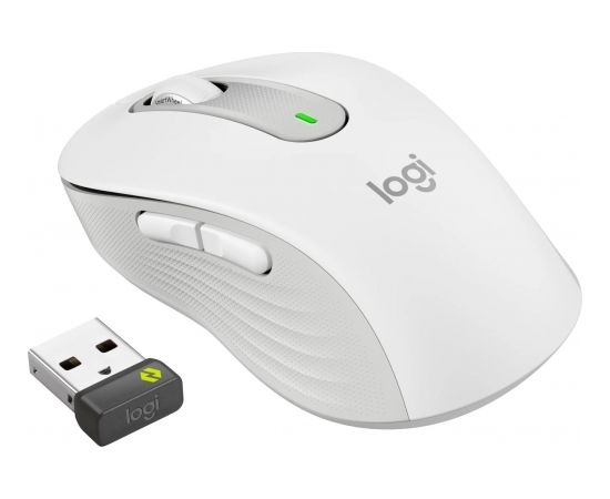 Logitech signature M650 for Business Large, Off-white, Logi Bolt, USB/Bluetooth
