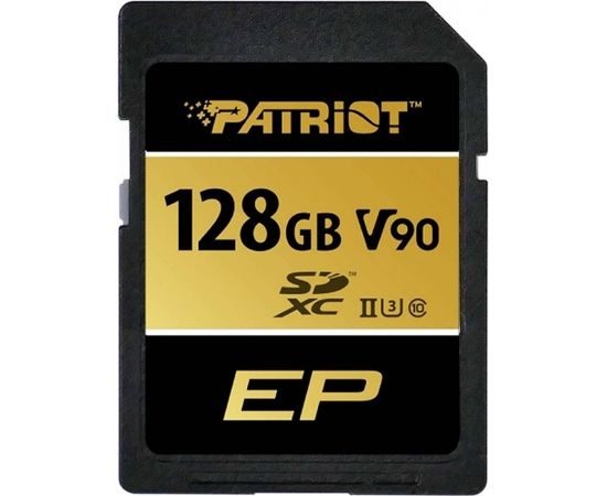 PATRIOT SDXC 128GB EP V90 UHS-II U3