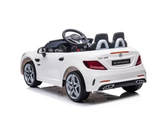 Lean Cars Electric Ride On Car Mercedes SLC 300 White