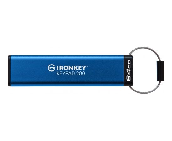 Pendrive Kingston IronKey Keypad 200, 64 GB  (IKKP200/64GB)