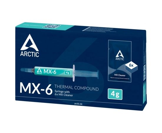 ARCTIC MX-6 ULTIMATE Performance Thermal Paste + MX Cleaner
