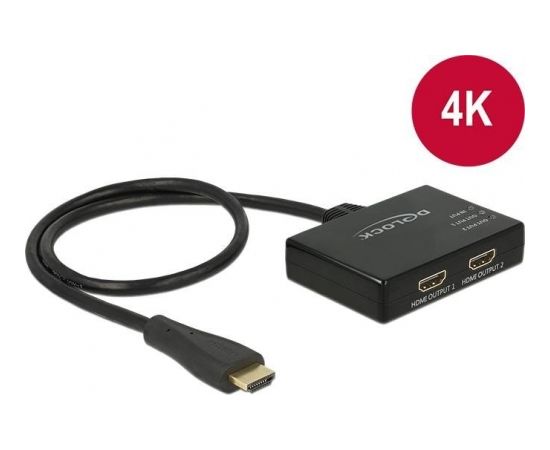 DeLOCK Splitter 1xHDMI in>2xHDMI 4K