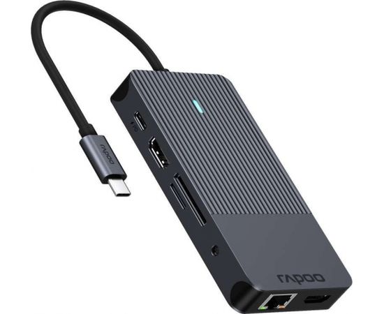 Rapoo USB-C Multiport Adapter HUB 10-in-1, grey