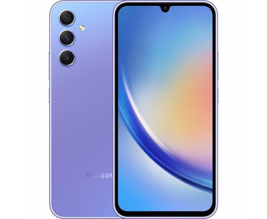 Samsung SM-A346B Galaxy A34 256GB 5G Awesome Violet Mobilie telefoni