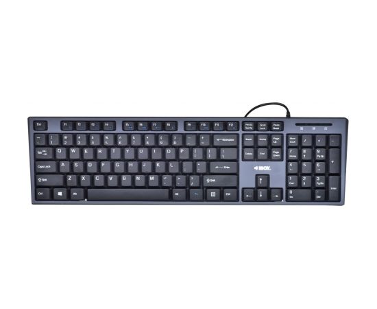 Keyboard + mouse Set IBOX IKMS606 (USB 2.0; (US); black color; Optical; 800 DPI)