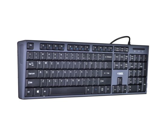 Keyboard + mouse Set IBOX IKMS606 (USB 2.0; (US); black color; Optical; 800 DPI)