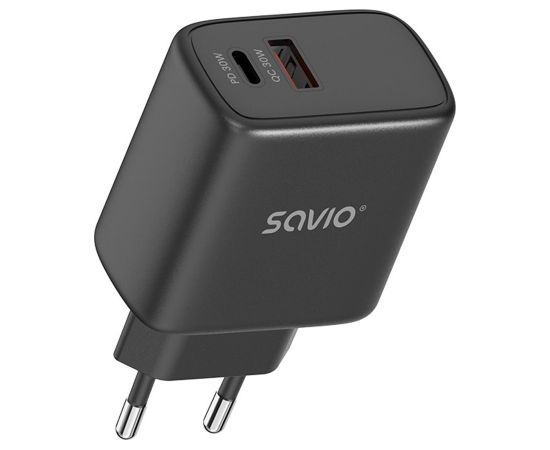 SAVIO LA-06/B USB Quick Charge Power Delivery 3.0 30W Internal charger