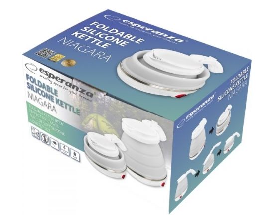 Esperanza EKK023 electric kettle 0.5 L White 750 W