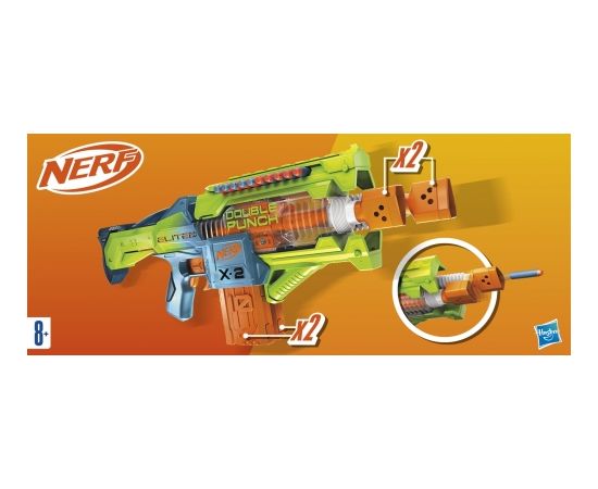 NERF Elite 2.0 Бластер Double Punch