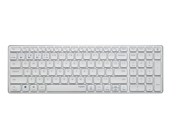 Bezvadu klaviatūra Rapoo E9700M balta US (002173660000)