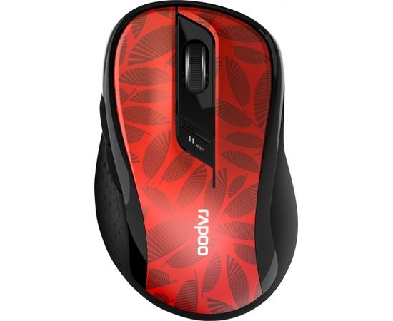 Rapoo M500 Silent Multi-mode wireless red, USB/Bluetooth