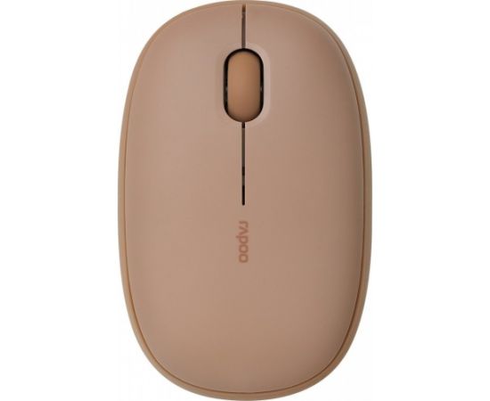 Rapoo M660 Silent Multi-mode wireless brown, USB/Bluetooth