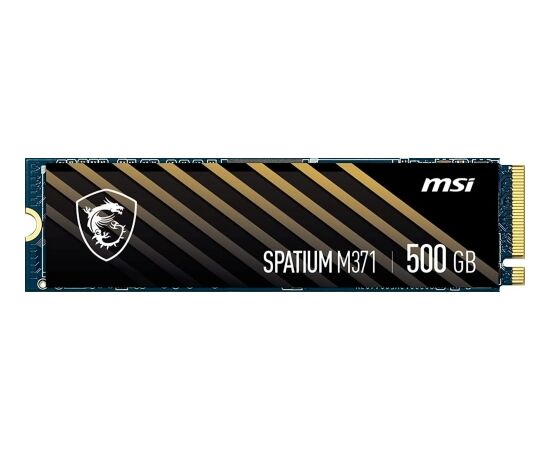 SSD MSI Spatium M371 500GB M.2 2280 PCI-E x4 Gen3 NVMe (PAMISS650040)