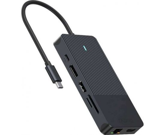 Dokstacija Rapoo USB-C Multiport Adapter 12-in-1, grey