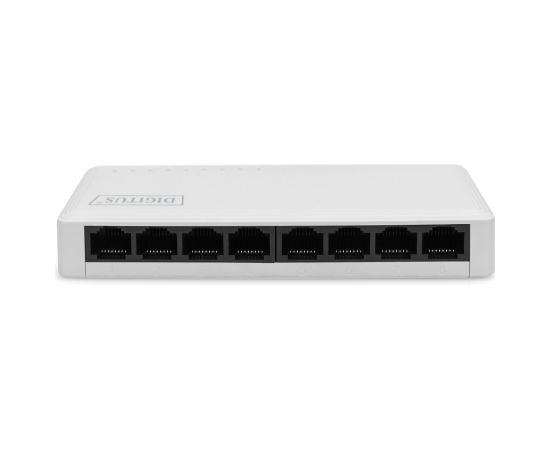 Digitus 8-Port Gigabit Ethernet Switch DN-80064-1 10/100/1000 Mbps (RJ-45), Unmanaged, Desktop