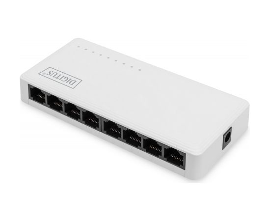 Digitus 8-Port Gigabit Ethernet Switch DN-80064-1 10/100/1000 Mbps (RJ-45), Unmanaged, Desktop