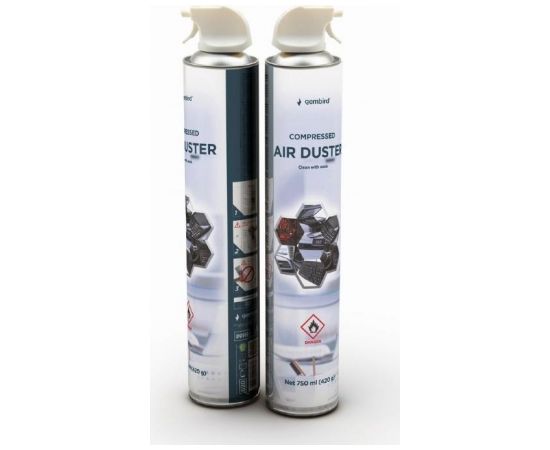 COMPRESSED AIR DUSTER 750ML/CK-CAD-FL750-01 GEMBIRD