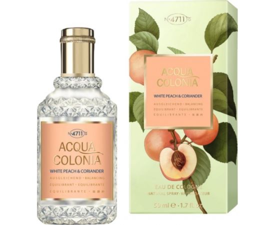 4711 Acqua Colonia White Peach & Coriander EDC 50ml