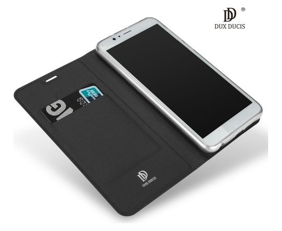 Dux Ducis Premium Magnet Case Grāmatveida Maks Telefonam Xiaomi Mi 6 Pelēks