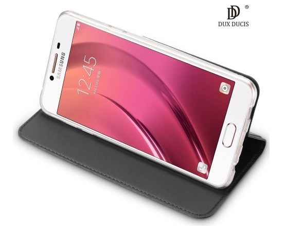 Dux Ducis Premium Magnet Case Grāmatveida Maks Telefonam Xiaomi Mi 6 Pelēks