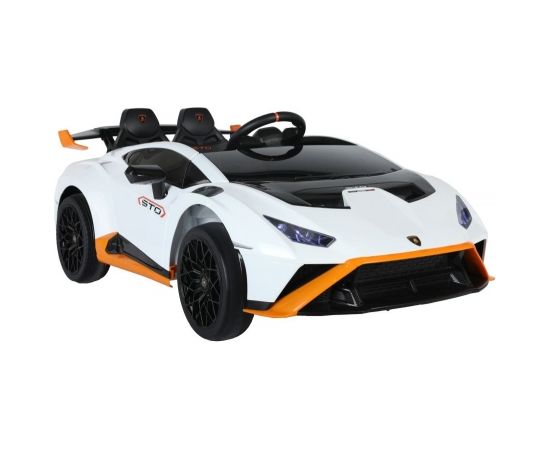 Lean Cars Lamborghini STO DRIFT Bērnu elektriskā automašīna, Balta