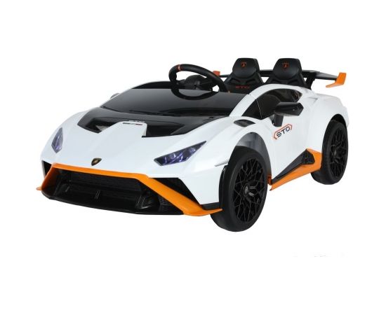 Lean Cars Lamborghini STO DRIFT Bērnu elektriskā automašīna, Balta