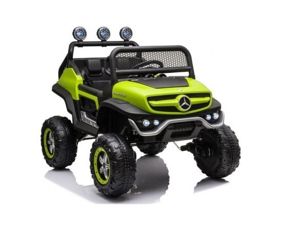 Lean Cars Mercedes Unimog S Green bērnu elektroauto