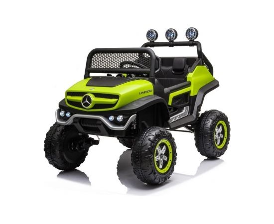 Lean Cars Mercedes Unimog S Green bērnu elektroauto