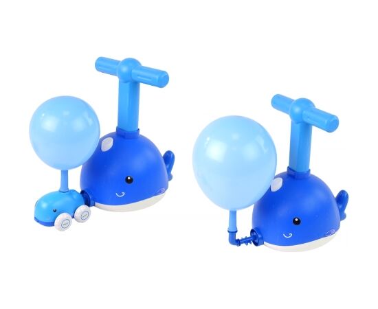 Leantoys Balloon Dolphin Launcher Aerodynamic Car