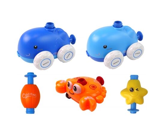Leantoys Balloon Dolphin Launcher Aerodynamic Car