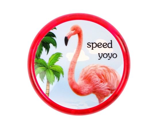 Import Leantoys Jojo Handicraft Game with Flamingo  A timeless toy! Yoyo