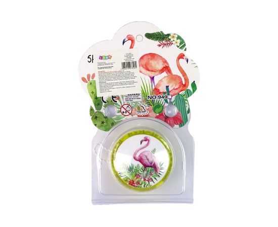 Import Leantoys Jojo Handicraft Game with Flamingo  A timeless toy Yellow YoYo