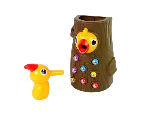 Import Leantoys Magnetic Handicraft Game Catch the Worm Feed the Bird Feed the Woodpecker