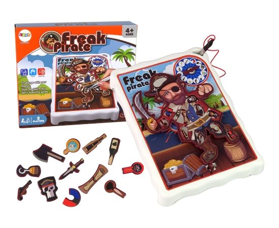 Import Leantoys Crazy Pirate Board Arcade Game