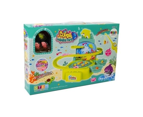 Leantoys Set for Fishing Pink