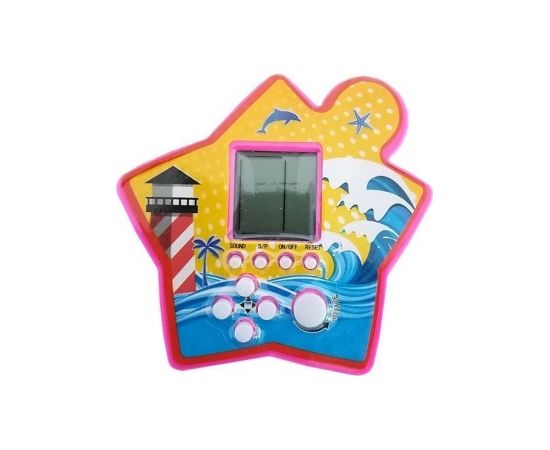 Import Leantoys Brick Game Electronic Tetris Portable Star