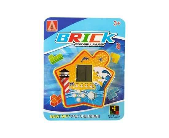 Import Leantoys Brick Game Electronic Tetris Portable Star